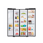 Geladeira-Side-by-Side-Family-Samsung-de-02-Portas-Frost-Free-585-Litros-Painel-Eletronico-Inox-e-Preto---RS58T5561B1