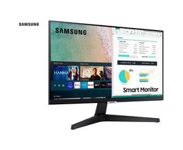 Smart Monitor 24" Samsung LCD com Plataforma Tizen, Tap View, HDMI, Bluetooth, HDR, Preto, Série M5 - LS24AM506NLMZ