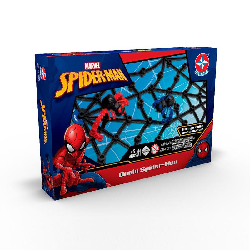 Jogo De Tabuleiro Batalha Spiderman Estrela - Jogos de Tabuleiro