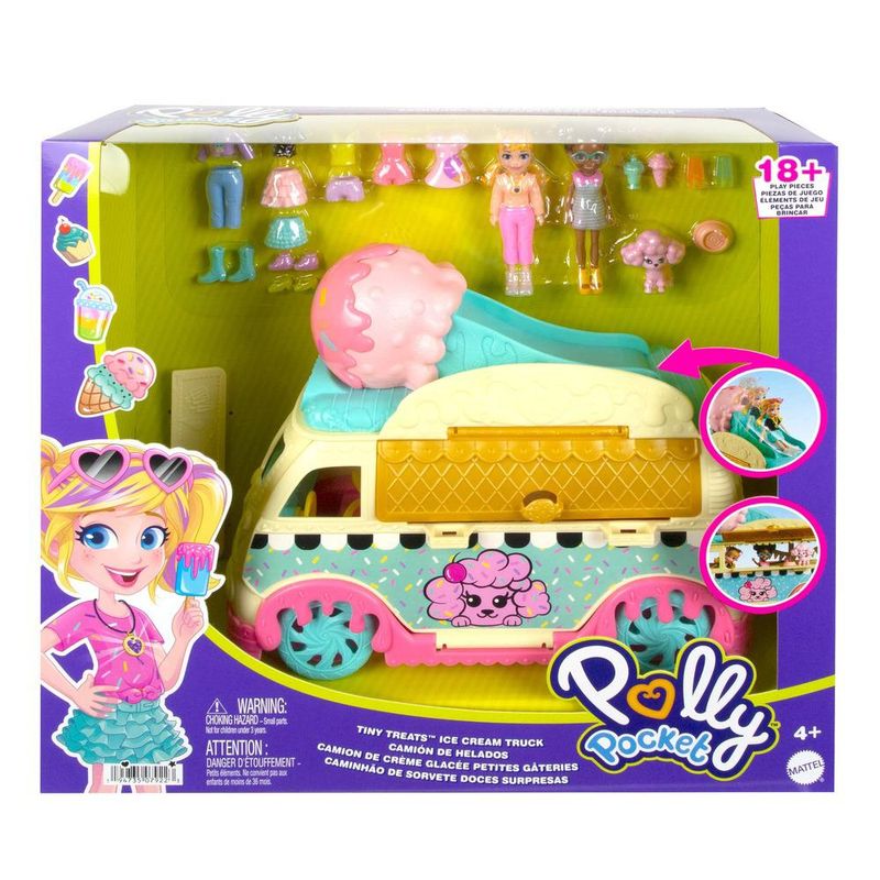 Polly Pocket - Carro de Acampar - Mattel - Ri Happy