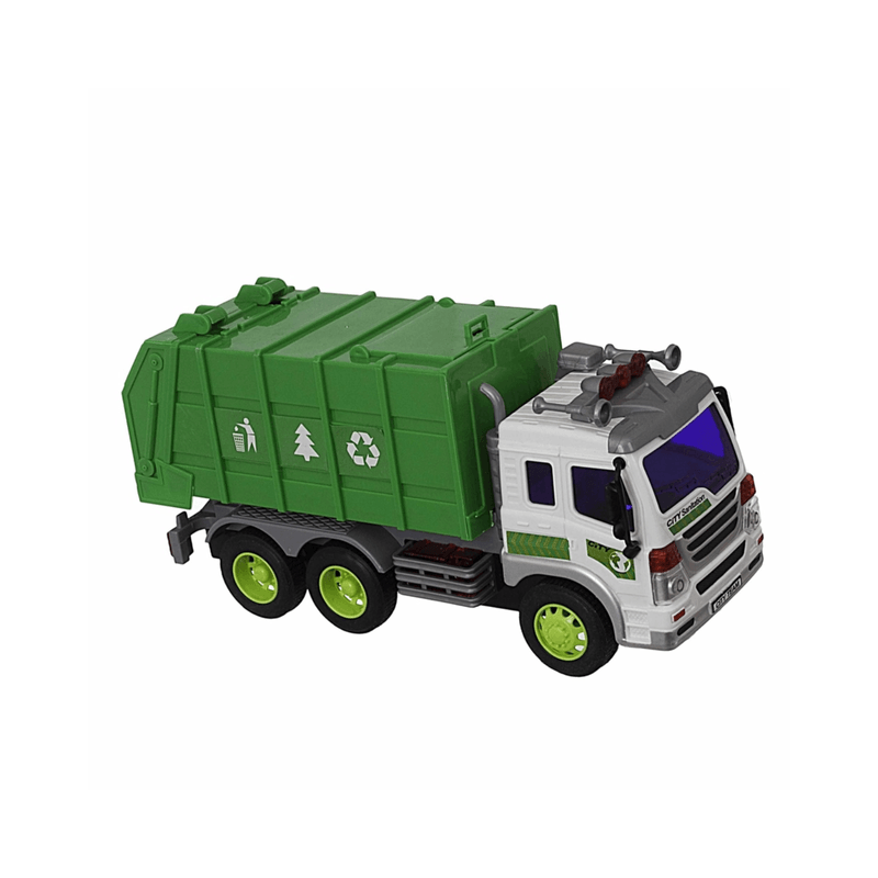 Brinquedo Infantil Carrinho Controle Remoto Caminhão De Lixo