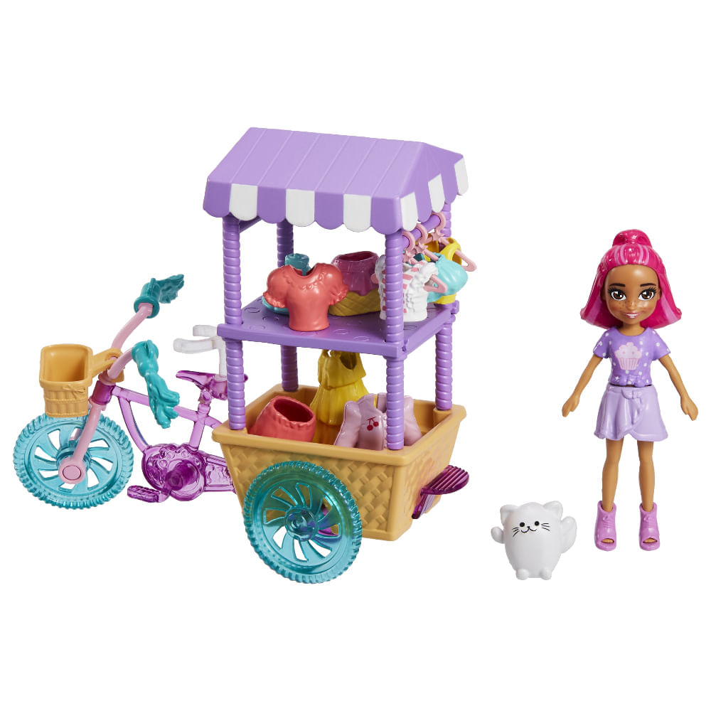 Playset Barbie Pet Shop Completo 25 Peças Mattel Grg90 - Playsets