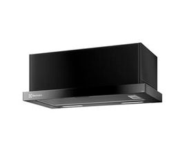 Depurador de Ar Electrolux 60cm Retrátil com 02 Veloxidades, Exaustor e Dupla Filtragem Preto - DE6RP