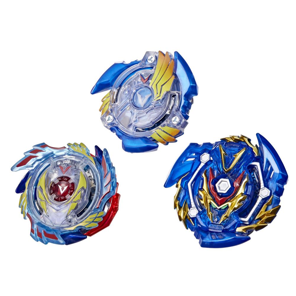 Brinquedo Beyblade Burst Valtryek Ataque Hasbro B9500 Cor Azul