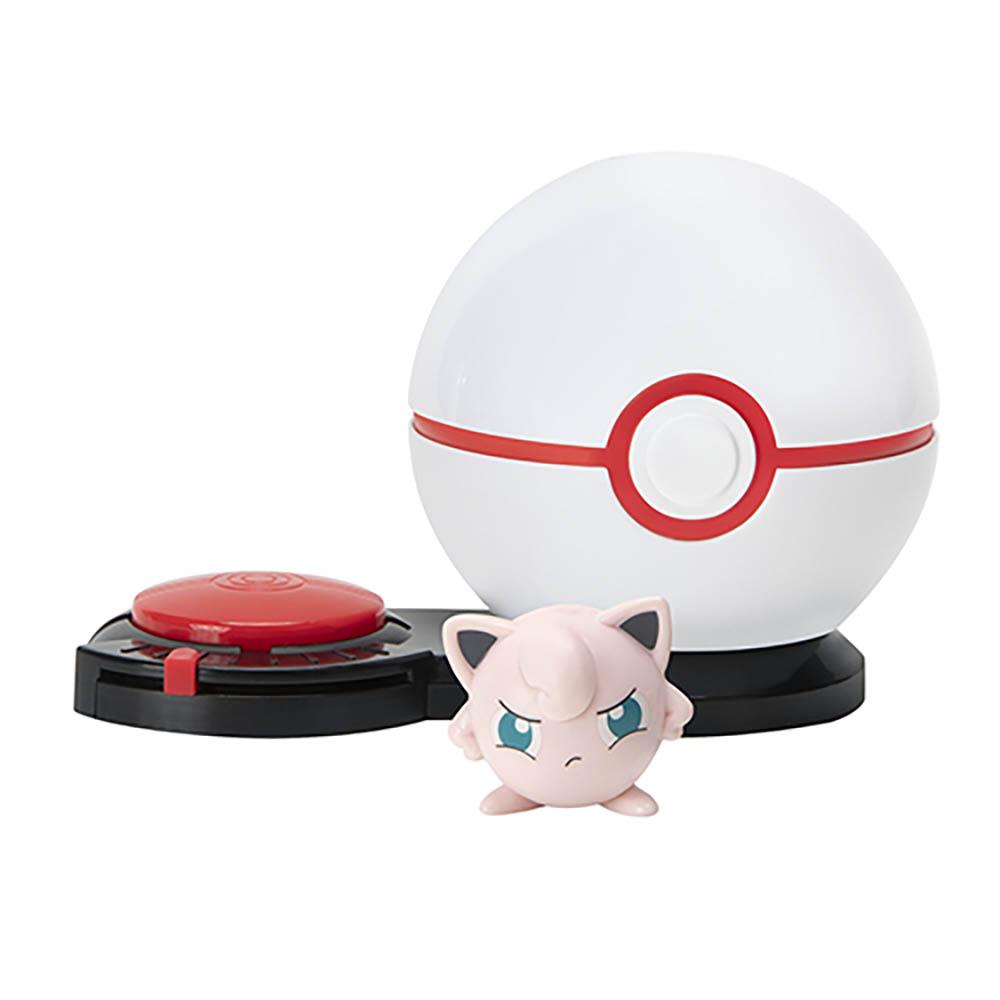 Figura de ação Boneco Pokemon articulado na pokebola Brinquedo