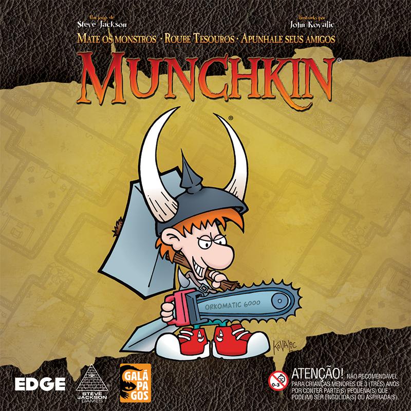 Jogo de Tabuleiro Munchkin - Galápagos - Jogos de Tabuleiro