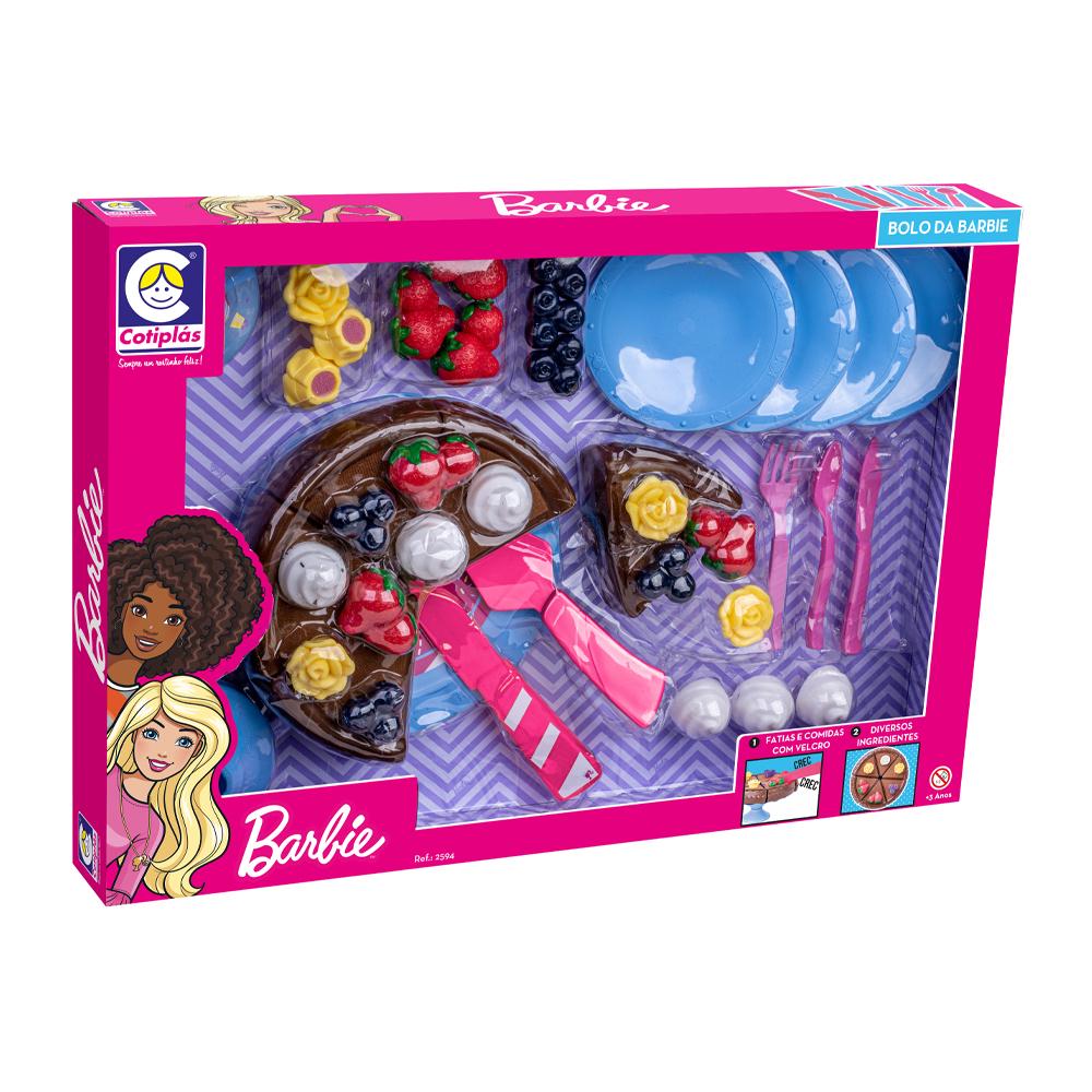 Comidinhas doces para boneca Barbie LOL Polly conjunto