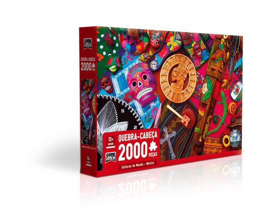 Quebra-cabeça – Selos – 500 peças – Game office – Toyster - RioMar