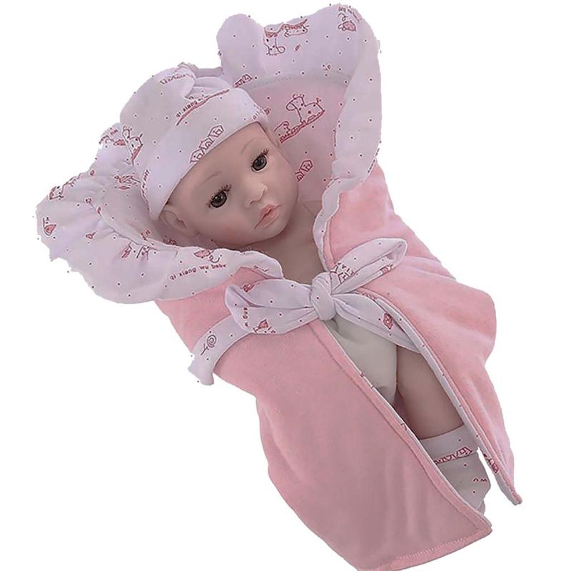 Boneca Bebê Reborn - Laura Baby - Dream Alexa - Com Mecanismo - Rosa -  Shiny Toys
