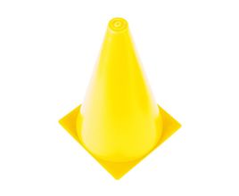 Cone Demarcatório de Agilidade Poker Plástico  Rígido 23 Cm