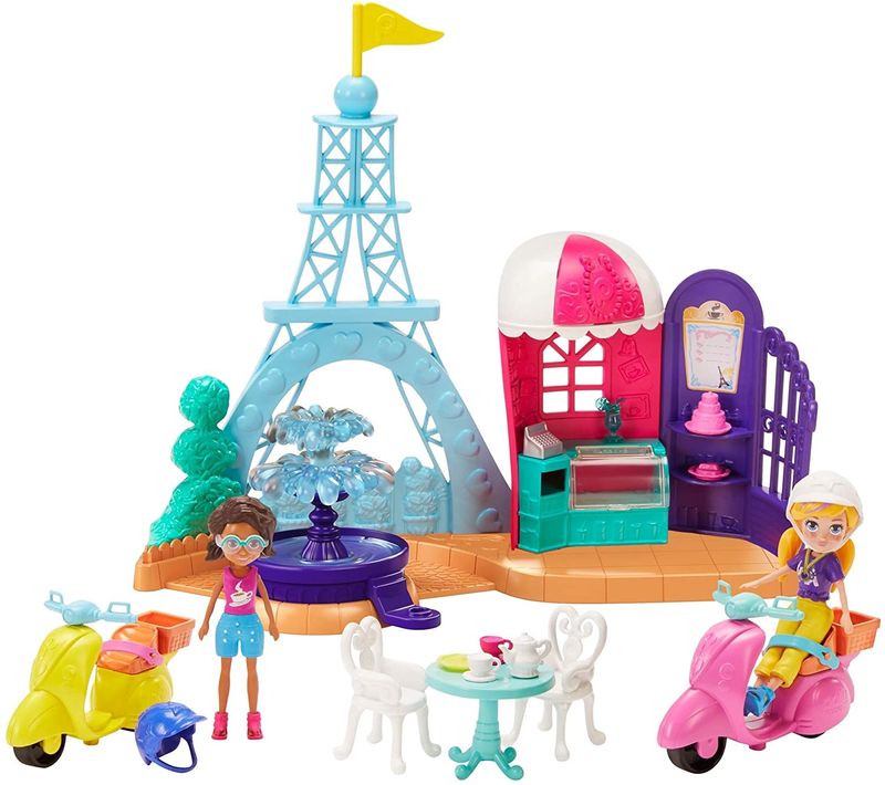 Playset e Mini Boneca - Polly Pocket - Lojinha da Polly