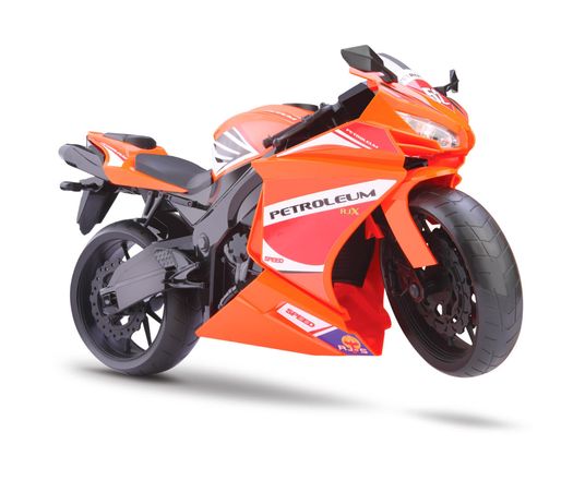 Moto Racer Fricção com Som Líder Brinquedos - Vermelho