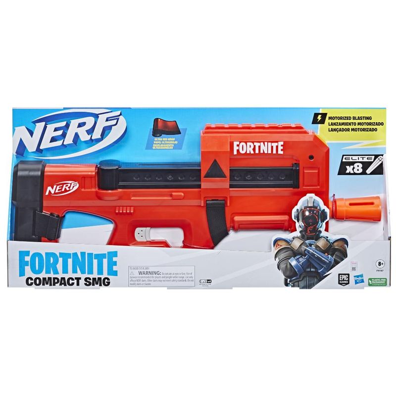 Lançador de Dardos Nerf - Fortnite - Compact smg - Hasbro