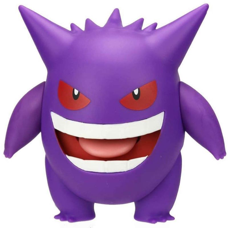 Mini Figura Colecionável - Pokémon - Gengar - Roxo - Sunny