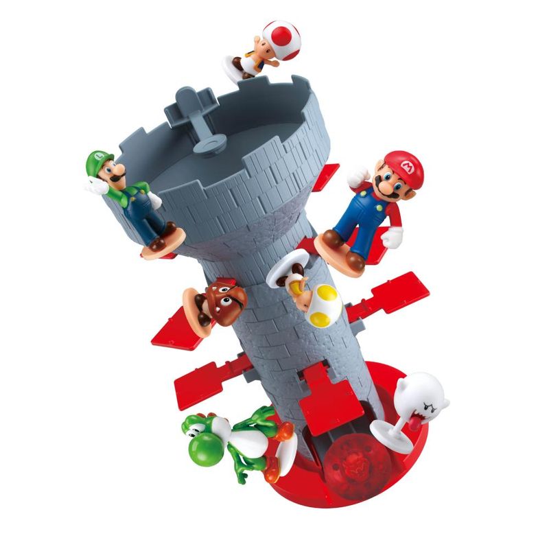 Conjunto De Mini Figuras - Super Mario - Jogo Do Equilíbrio