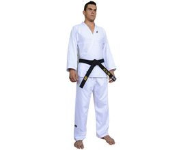 Kimono Judo Unissex Shinai Reforçado Branco