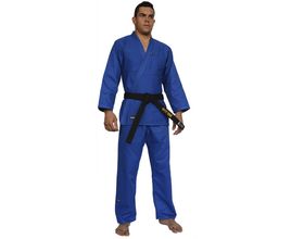 Kimono Judo Shinai Reforçado Azul Unissex