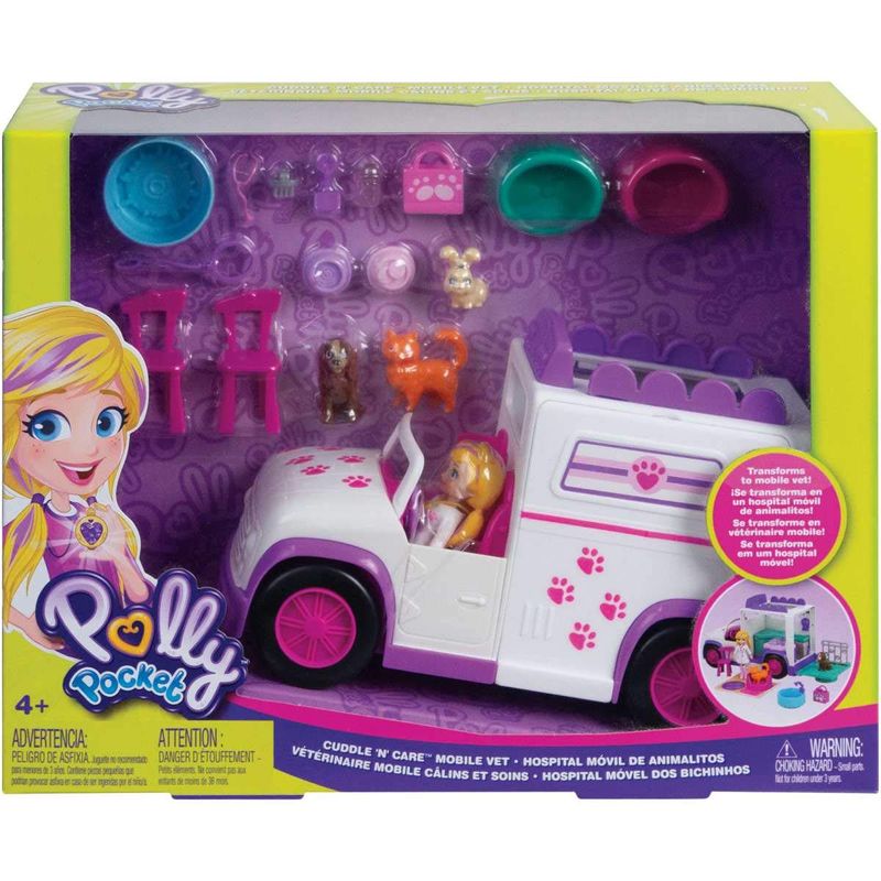 Polly Pocket Boneca 2 Amigas Hora de Brincar - Mattel