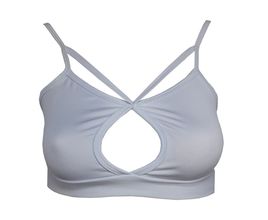 Top Fitness Academia com Abertura Frontal Feminino Ritmus