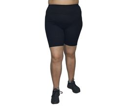 Bermuda Selene Suplex Básica Plus Size Feminina