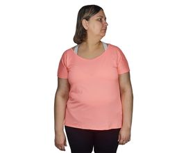 Camiseta Selene Básica Plus Size Poliamida Feminina