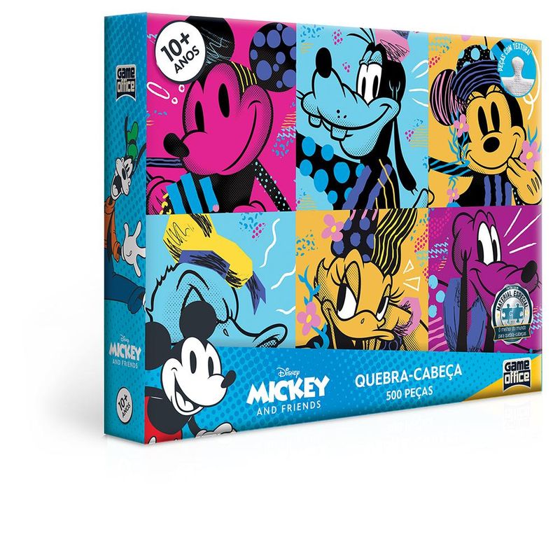 Mickey Mouse - Quebra-cabeça - 100 peças - Toyster Brinquedos :  : Brinquedos e Jogos