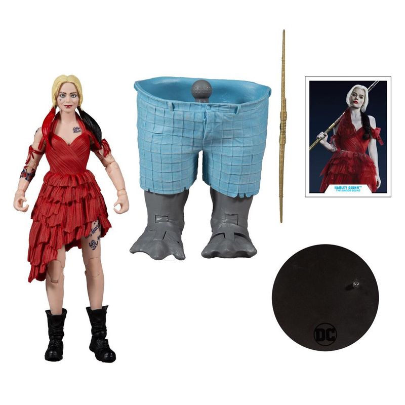 Figura De Ação Harley Quinn Alerquina Articulada 18 Cm