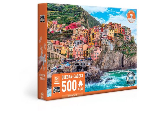 Quebra-cabeça Puzzle Borboletas Game Office 500 Peças