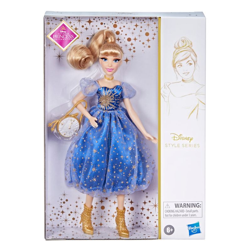 Ooshies Bonecas Princesas Da Disney Cinderela De 10 Cm - Alfabay