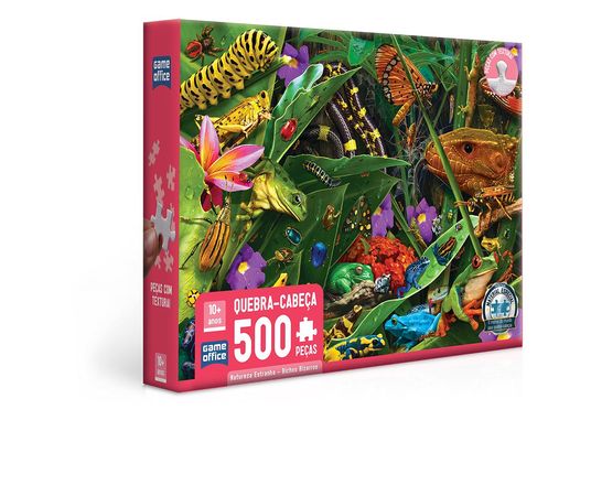 Quebra Cabeça 500 peças nano, Postais do Brasil Natureza, Toyster