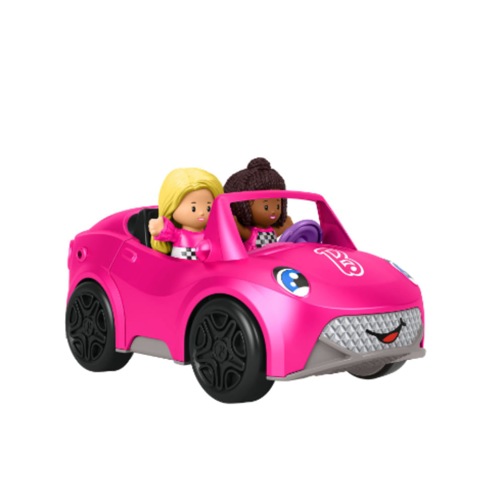 2 Boneca Barbie Mattel + Carro Conversível Pink