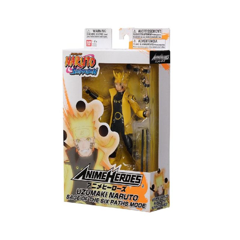 Boneco Articulado - Naruto - Uzumaki Naruto - 15 cm - Fun