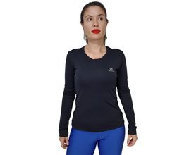 Camiseta Salomon Sonic Manga Longa Feminina