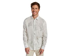 Camisa Reserva Manga Longa Estampada Ano Novo Masculina