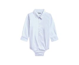 Camisa Macaquinho Manga Longa Oxford Reserva Mini