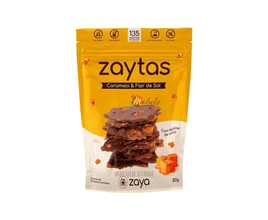 Lascas Brownie Zaytas Caramelo e Flor De Sal 80g