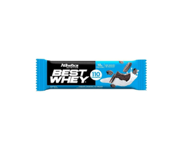 Barra Proteica Atlhetica Nutrition Best Whey Sabor Cookies & Cream 32g