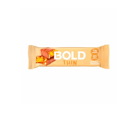 Barra de Proteína Bold Thin Sabor Caramelo e Amendoim 40g