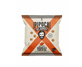 Pipoca do Johnny Pronta Sabor Caramelo e Flor de Sal 75g