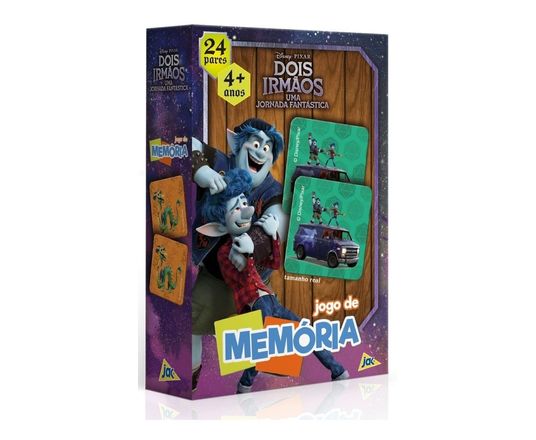 Jogo de Memória - Grandinho - Disney - Pixar - 2 a 4 Jogadores - Toyster