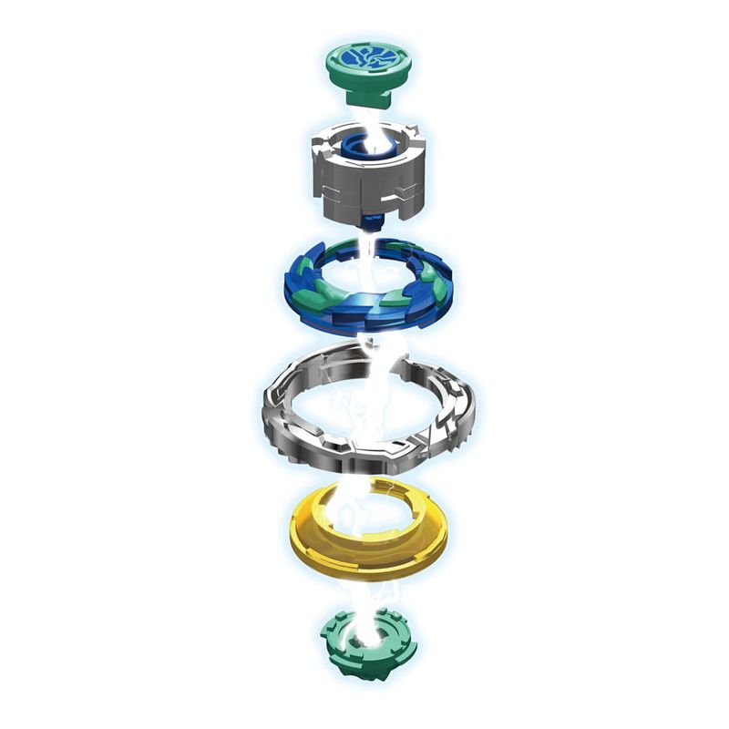 Pião Beyblade Com Lançador Burst 4 Em 1 Quad Drive Astral