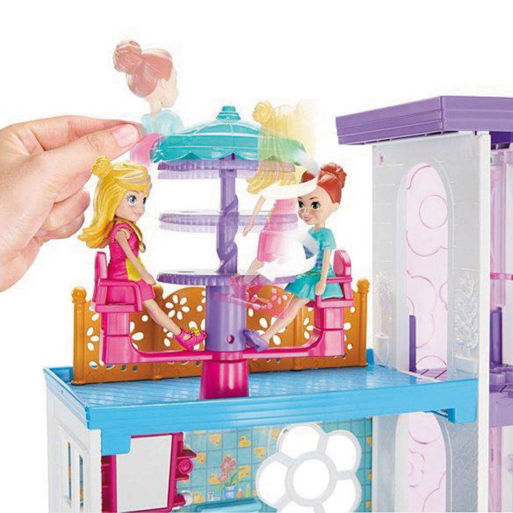 Playset e Mini Boneca - Polly Pocket - Diversão no Parque De Jogos - Mattel  - Ri Happy