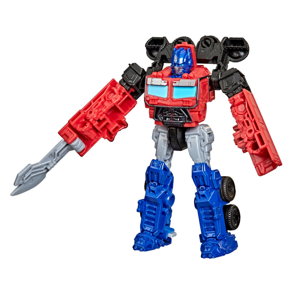 Conjunto de Mini Boneco e Figura de Ação - Transformers - Optimus