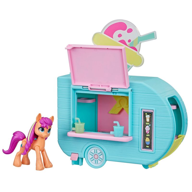 Filme Azul My Little Pony Figuras Brinquedos