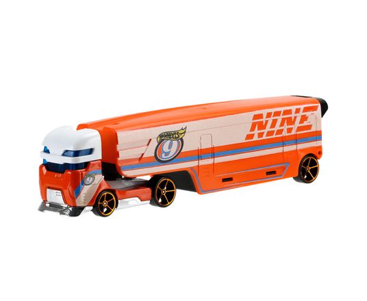 Caminhão Transportador e Pista de Corrida Speedway Hauler Hot