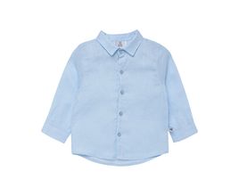 Camisa De Bebê Masculina Manga Longa Puro Linho - Paola da Vinci