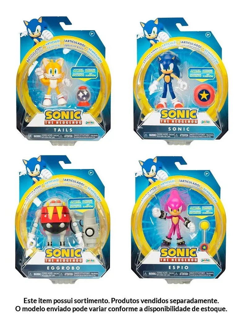 Sonic Mini Figuras Colecionáveis Sortidas Sonic The Hedgehog - DC