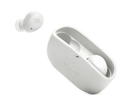 Fone De Ouvido Bluetooth JBL Wavebuds Intra TWS Branco Até 32h De Bateria, IP54, com Microfone