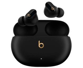 Fone de Ouvido Beats Studio Buds+ Intra-auricular Preto e Dourado