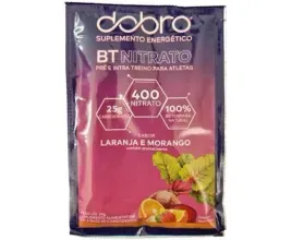 Pré Treino BT Nitrato Sabor Laranja e Morango - Dobro Sachê 30g